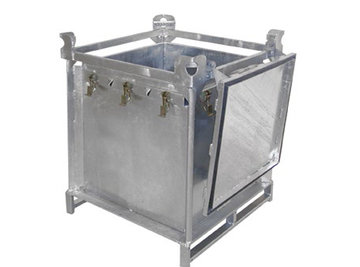 Afvalcontainers vaste, pasteuze en vloeibare stoffen