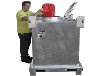 Afvalcontainers vloeibare stoffen