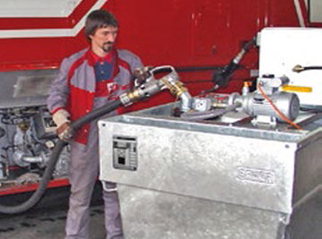 Verzorgingscontainers voor stookolie