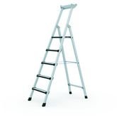 Geanodiseerd aluminium trappen eenzijdig oploopbaar