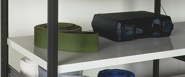 Legborden met versterking RAL kleur - legbordstellingen