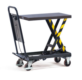 Verrijdbare heftafels Grey Edition