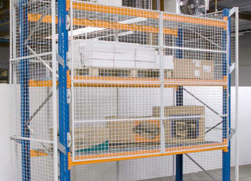 Rooster deuren voor palletstellingen 