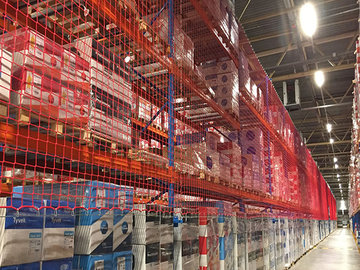 Magazijnstelling netten