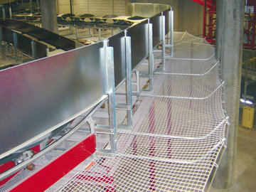 Netten voor transportbanden per m2