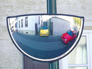 Panoramaspiegels 180º drie wegen