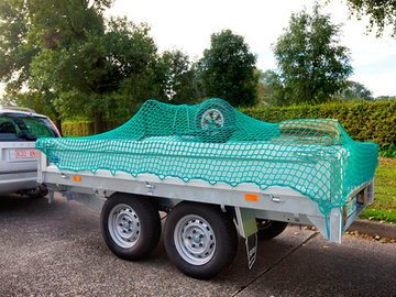 Knooploze aanhanger netten