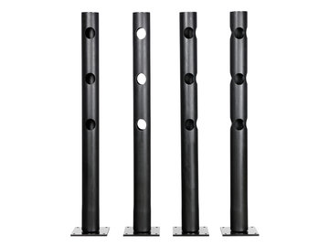 Kunststof staanders modulaire veiligheidsrailing buisprofiel