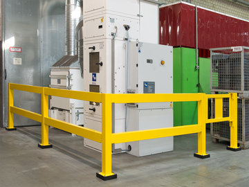 Stalen veiligheidsbalustrade doosprofiel