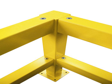 Staanders stalen veiligheidsbalustrade XL-Line