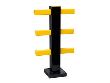 Stalen staanders veiligheidsbalustrade Hybrid