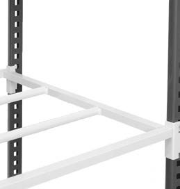 Kledinghanger ligger Flip - legbordstellingen