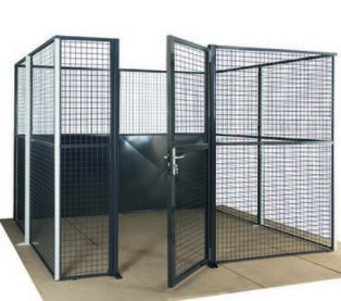 Panelen voor industriële scheidingswand