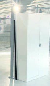 Stabilisator voor industriële scheidingswand