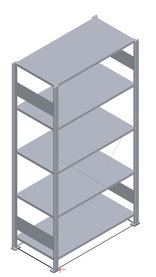 Basisset Adaptiv legbordstellingen