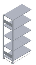 Aanbouwset Adaptiv legbordstellingen