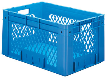 Zwaarlast stapelbakken doorbroken wanden en gesloten bodem