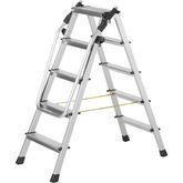 Geanodiseerd aluminium trappen tweezijdig oploopbaar