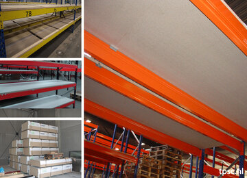 Spaanplaat / vurenhout / melamine  legborden palletstellingen