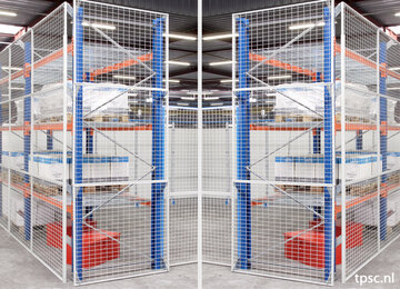 Gaaswanden afscherming zijkanten - staander