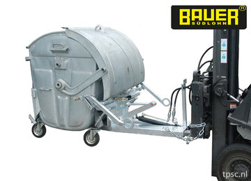Container kiepapparaten Bauer Südlohn