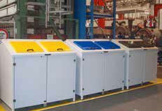 Ombouw voor afvalbakken Bauer Südlohn