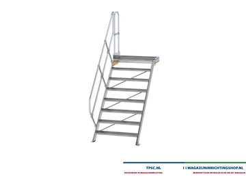 Vaste trappen met platform MUNK