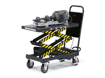 Verrijdbare heftafels