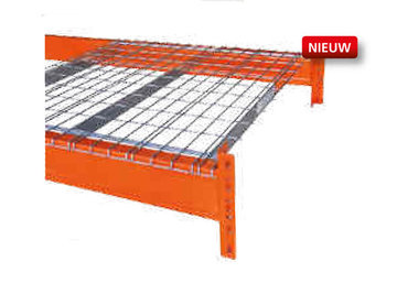Draadgaasroosters op de liggers-palletstellingen