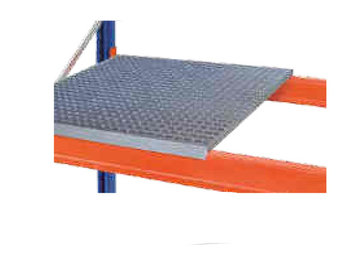 Persroosters op de liggers - palletstellingen