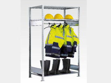 garderobe stelling - legbordstellingen