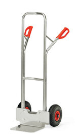 Aluminium steekwagen A1325V, draagvermogen 200 kg, hoogte 1300 mm, steekdiepte 250 mm, steekbreedte 320 mm, Fetra