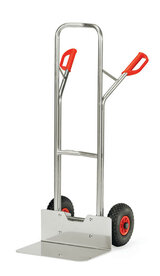 Aluminium steekwagen A1326L, draagvermogen 200 kg, hoogte 1300 mm, steekdiepte 300 mm, steekbreedte 480 mm, Fetra