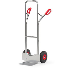 Aluminium steekwagen A1325P, draagvermogen 200 kg, hoogte 1300 mm, steekdiepte 250 mm, steekbreedte 320 mm, Fetra