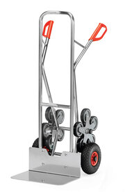 Trappensteekwagen AK 1328, draagvermogen 200 kg, hoogte 1300 mm, steekdiepte 300 mm, steekbreedte 480 mm, Fetra