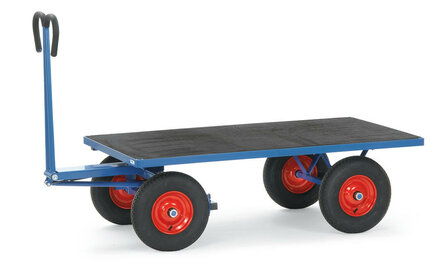 Handtrekwagen met platform 6405L, laadvlak 1600x900mm, Fetra