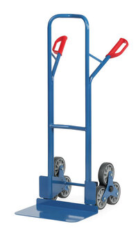 Trappensteekwagen TK 1326, draagvermogen 200 kg, hoogte 1300 mm, steekdiepte 300 mm, steekbreedte 480 mm, Fetra