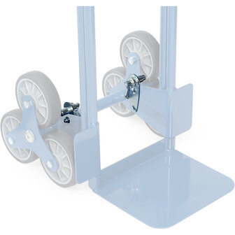 Trappensteekwagen TK 1328, draagvermogen 200 kg, hoogte 1300 mm, steekdiepte 300 mm, steekbreedte 480 mm, Fetra