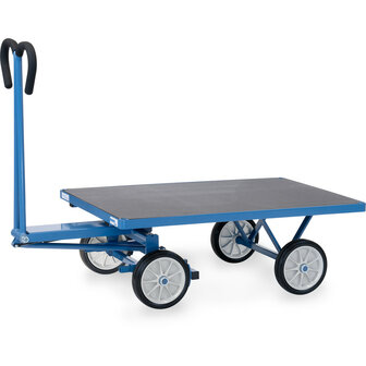 Handtrekwagen met platform 6403V, laadvlak 1200x800mm, Fetra
