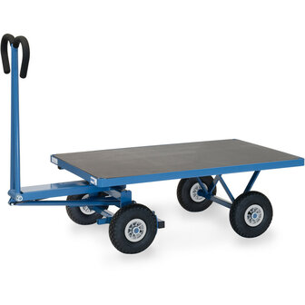 Handtrekwagen met platform 6403L, laadvlak 1200x800mm, Fetra