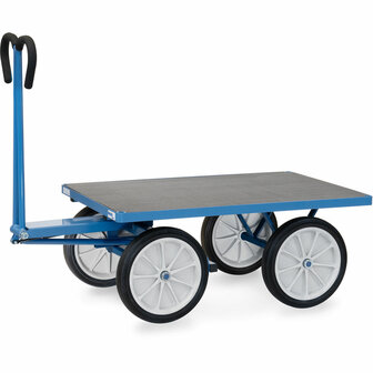 Handtrekwagen met platform 6404V, laadvlak 1200x800mm, Fetra