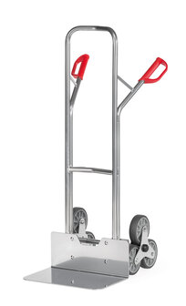 Trappensteekwagen AK 1326, draagvermogen 200 kg, hoogte 1300 mm, steekdiepte 300 mm, steekbreedte 480 mm, Fetra