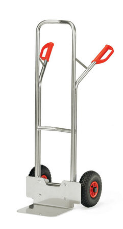 Aluminium steekwagen A1325L, draagvermogen 200 kg, hoogte 1300 mm, steekdiepte 250 mm, steekbreedte 320 mm, Fetra