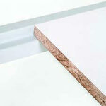 Wit melamine legbord grootvakstelling Epsivol - voor doosliggers/dikte 19 mm/afmetingen 1000x400 mm (lxd)/draagvermogen afhankelijk van liggertype en-/of aantal diepteliggers