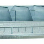 16220-S-Zijdeel voor bulkproductbakken/hoogte 200 mm/diepte 300 mm/voor een optimale onderverdeling van bulkproducten/verzinkt