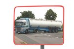 Verkeersspiegel TM-I AC 60x80/acryl 60x80 cm/kijkafstand 15-22 meter/met rode rand/verhogen de veiligheid op industrieterreinen