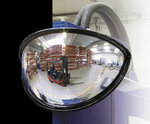 Industriespiegel TRANSPO AC 60 acryl/60 cm wandmontage/kijkafstand 9-15 meter