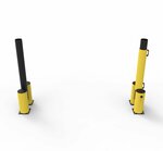 Dock Gate November type DFNO-W2300/voor binnen- en buiten gebruik/hoogte 500 mm/voor meer veiligheid in laadruimtes