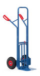 Steekwagen met opklapbare schep K1326P, draagvermogen 300 kg, hoogte 1300 mm, steekdiepte 250/500 mm, steekbreedte 320/250 mm, Fetra