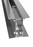 Staander draagarmstelling voor lichte lasten - 2500x400 mm/profiel 140x40x3 mm/incl. voet/enkelzijdig/1.285 kg/leverbaar in diverse RAL kleuren
